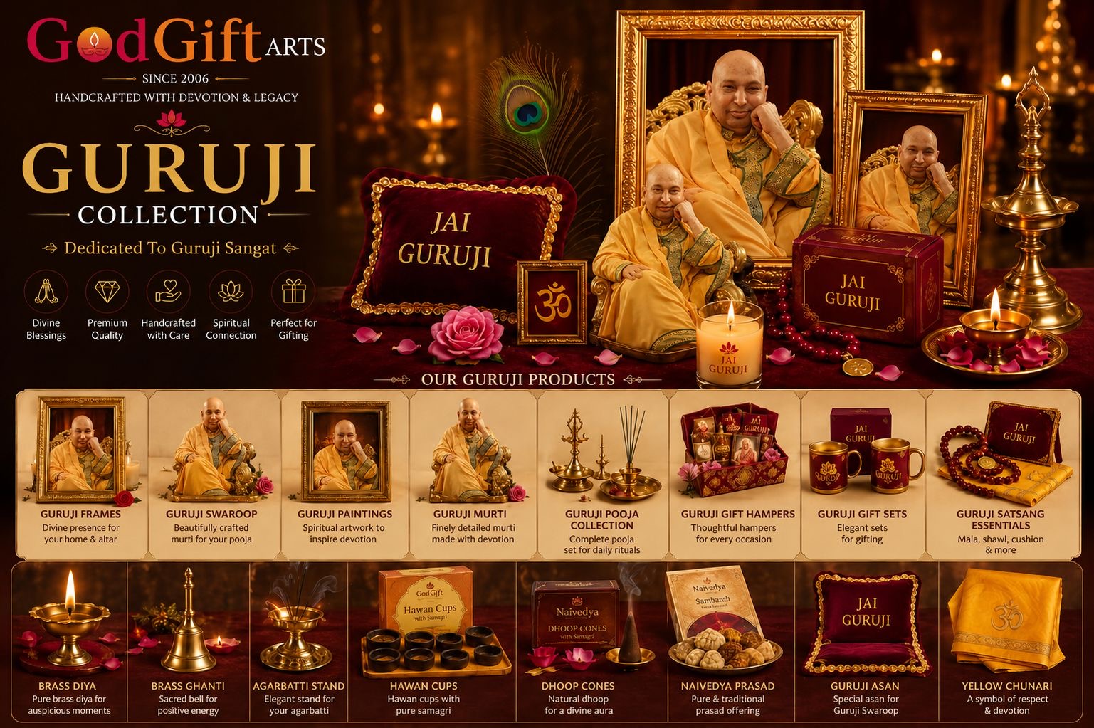 Guruji Collection by God Gift Arts