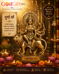 Durga Maa Brass Statue/Murti – Premium Divine Shakti Collection by GOD GIFT ARTS